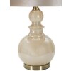Mauro Ferretti stolná lampa Perly-Turm E27 37,5x61 cm perleťová