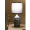 Mauro Ferretti stolná lampa Bodky E14 Ø 15x30,5 cm sivá