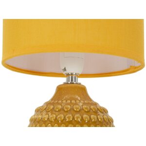 Mauro Ferretti Stolná lampa Bodky svetlohnedá 15x30,5 cm