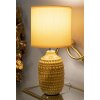Mauro Ferretti Stolná lampa Bodky svetlohnedá 15x30,5 cm