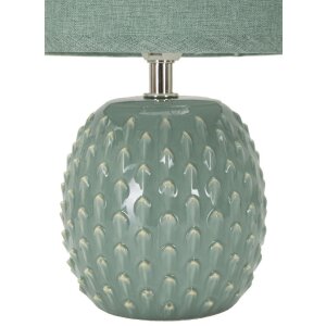 Nočná lampa Pontus E14 Ø 14x27 cm šalviovo zelená Mauro Ferretti