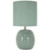 Nočná lampa Pontus E14 Ø 14x27 cm šalviovo zelená Mauro Ferretti