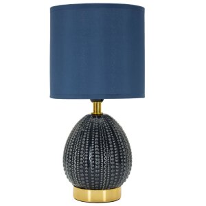 Mauro Ferretti stolná lampa Flavi, modrá,...