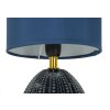 Mauro Ferretti stolná lampa Flavi, modrá, Ø 15x30,5 cm