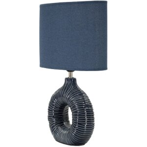 Mauro Ferretti stolná lampa Seta, modrá,...
