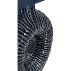 Mauro Ferretti stolná lampa Seta, modrá, 28,5x15x43 cm