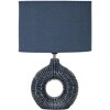 Mauro Ferretti stolná lampa Seta, modrá, 28,5x15x43 cm