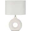 Mauro Ferretti stolná lampa Seta, biela, 28,5x15x43 cm