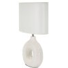 Mauro Ferretti stolná lampa Seta, biela, 28,5x15x43 cm