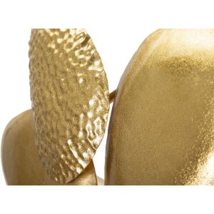 Mauro Ferretti nástenné svietidlo Shell, zlaté, 59,8x11x31 cm