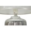 Mauro Ferretti stolná lampa Lucina E14 20x29 cm biela strieborná