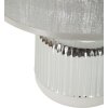 Mauro Ferretti stolná lampa Lucina E14 20x29 cm biela strieborná