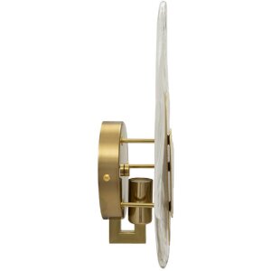 Mauro Ferretti nástenná lampa Oceán Gold 21x8x31 cm zlatá biela