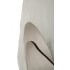 Mauro Ferretti nástenné svietidlo Ozean Silver 21x8x31 cm strieborná biela