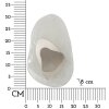 Mauro Ferretti nástenné svietidlo Ozean Silver 21x8x31 cm strieborná biela
