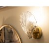 Mauro Ferretti nástenné svietidlo Shell E14 20x14x22 cm zlaté natur