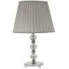 Mauro Ferretti stolná lampa Tolly E27 Ø 30x48 cm strieborná