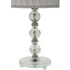Mauro Ferretti stolná lampa Tolly E27 Ø 30x48 cm strieborná