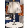 Mauro Ferretti stolná lampa Tolly E27 Ø 30x48 cm strieborná
