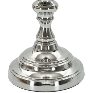 Mauro Ferretti stolná lampa Tilly E27 Ø 25x46 cm strieborná