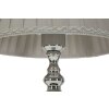 Mauro Ferretti stolná lampa Tilly E27 Ø 25x46 cm strieborná