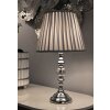 Mauro Ferretti stolná lampa Tilly E27 Ø 25x46 cm strieborná