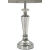 Stolná lampa strieborná E27 Ø 30x56 cm strieborná