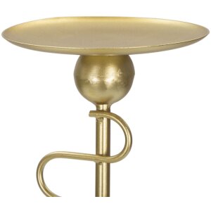 Mauro Ferretti svietnik Alid – 2-dielna súprava 25x16x51 & 20x16x43 cm gold