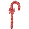 Clayre & Eef 66102L Vianočný prívesok cukrová trstina červená biela 56 cm