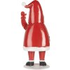 Clayre & Eef 6Y5853 Schránka na listy Santa Claus červená biela 16x14x35 cm