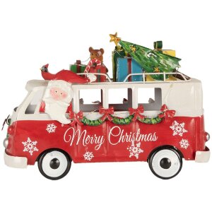 Clayre & Eef 6Y5855 Model autobusu LED červená...