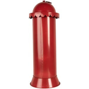 Clayre & Eef 6Y5859 Poštová schránka červená Ø19x52cm Santas Expresná dodávka