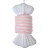 Clayre & Eef 66111P Prívesok Candy Pink White 11x8x20 cm