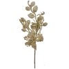 Clayre & Eef Dekoratívna vetva Zlatá farba 12x6x27 cm Plast
