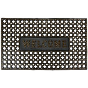 Clayre & Eef MC272 Rohožka na dvere čierna...