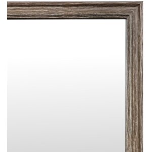 Clayre & Eef 62S326 Zrkadlo hnedé 34x2x44 cm vidiecky štýl MDF sklo