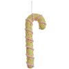 Clayre & Eef prívesok Candy Cane Yellow Pink 10x3x26 cm plast