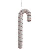 Clayre & Eef 66185 Candy Cane prívesok biely červený 11x4x33 cm