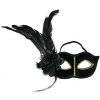 Clayre & Eef 66189 Maska Black Gold 22x9x21 cm Polyester s perím