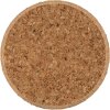 Clayre & Eef Sklenený zvonček Ø5x10cm Priehľadný s korkovým dnom Deco