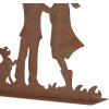 Clayre & Eef 6Y5781 Dekorácia detská kovová figúrka vo vidieckom štýle 21x5x31 cm
