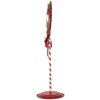 Clayre & Eef 6Y5635 Dekorácia Lollipop LED 36x29x100 cm Kovová červená zelená