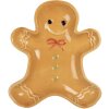 Clayre & Eef 6CE2134 Misa Gingerbread Man Brown 14x16x2 cm Country Style