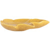 Clayre & Eef 6CE2151 Misa Leaf Botanical Design Yellow 14x13x2 cm Keramika