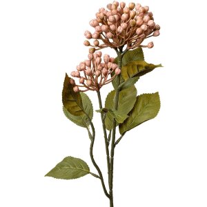 Clayre & Eef 6PL0386P Umelý kvet ružovo...