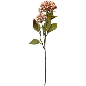 Clayre & Eef 6PL0386P Umelý kvet ružovo...