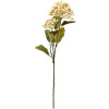 Clayre & Eef 6PL0386W Umelý kvet béžovo zelený 8x7x53 cm plast