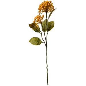 Clayre & Eef 6PL0386Y Umelý kvet žltozelený 8x7x53 cm plast