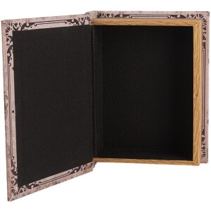 Clayre & Eef 66255 Sada 3 úložných boxov Retro Vintage Style Wood Beige Brown