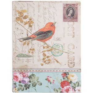 Clayre & Eef 66257 Sada 3 úložných boxov Antique Design Beige Vintage